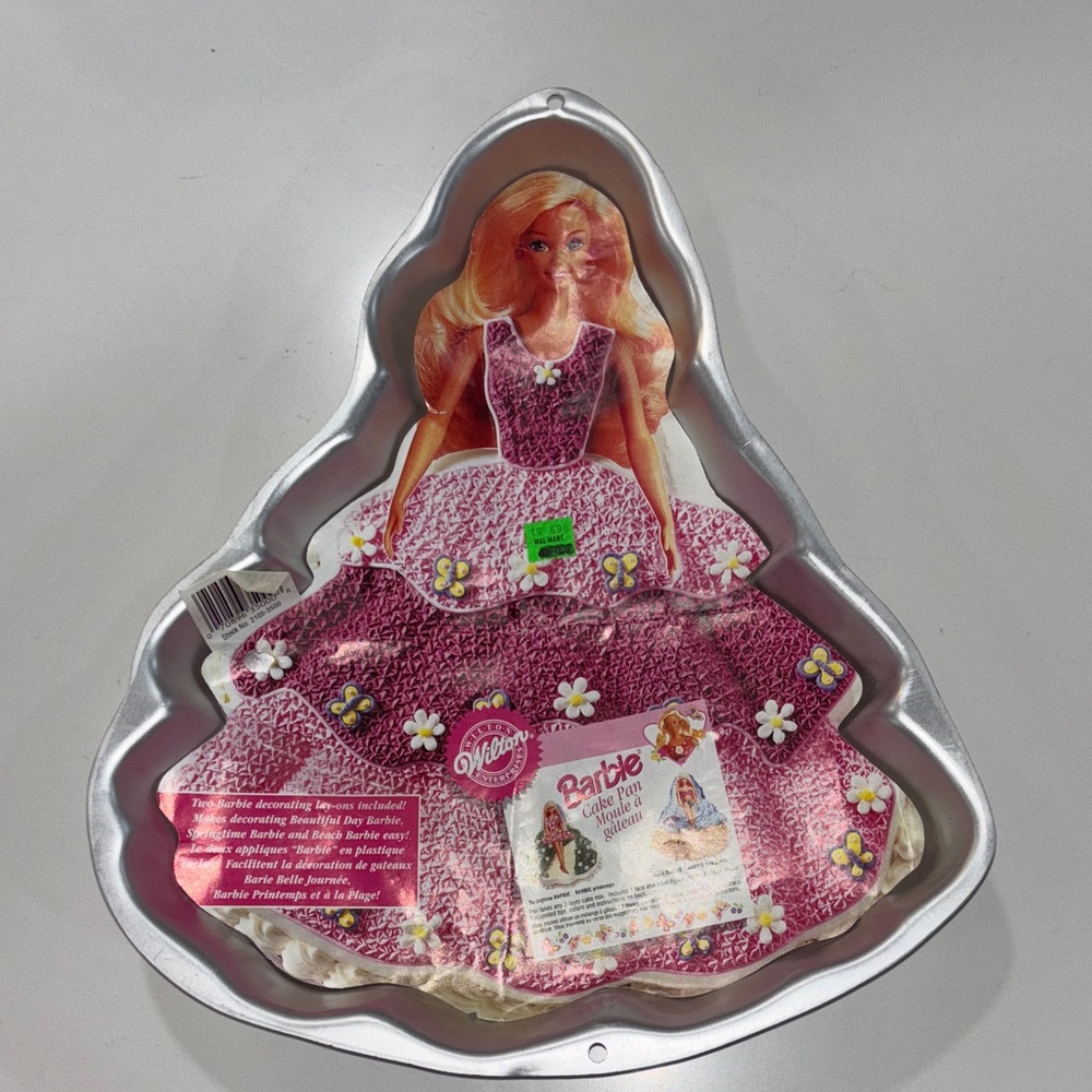 VTG 1995 Wilton Mattel‎ Barbie Cake Pan 2105-3500